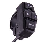 Motorcycle Bike Front Light Horn Cruise Turning Handlebar Switch Control New