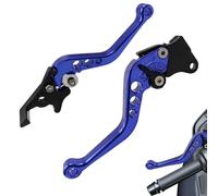 Motorcycle Brake Lever Set - Aluminum Alloy Adjustable 18x6x3cm | Front Rear Brake Handle With Adjustable Reach, Rust Resistant Control Lever | Motorbike Clutch BrakeLever For Handlebar Upgrade