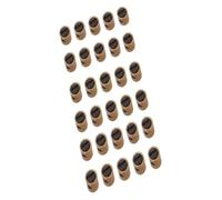 Motorcycle Brake Nipple Screws and Solderless Throttle Connector,20/30-Pack Black and Gold Metal Fittings for Gas and Carburetor Cables Replacement(30)