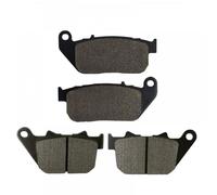 Motorcycle Brake Pads Compatible With Sportster Models XL883 XL1200 Iron 883 48 Forty Eight Custom(Front Rear)