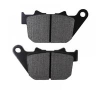 Motorcycle Brake Pads Compatible With Sportster Models XL883 XL1200 Iron 883 48 Forty Eight Custom(Rear)