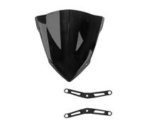 MOTORCYCLE CARATTHCIBILTÀ COMPATTIBILE CON MT03 MT 03 MT25 MT 25 2020 2021 Accessori per il parabrezza per motociclette PC(Smoke)