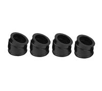 Motorcycle Carburetor Intake Boots 4Pcs | Direct Replacement for CB750C / CB750F / CB750K | Robust Plastic Manifold Joint, Oil Defiant & Easy Install