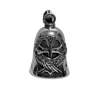 Motorcycle Charm Bell - Good Luck Hanger for Bikers, Keychain Accessory with Protective Function, Perfect for Riders, Family, Friends, Adults, Stylish Helmet, Bag, or Keys, 1.5 Inches
