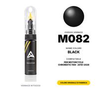 Motorcycle Chromatic Fan M082 Black Colore Abbinato Vernice Ritocco Kit Pennino