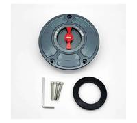 Motorcycle CNC Fuel Tank Cap Gas Oil Tank Cover Petrol Cover Compatible With YZF R3 R25 R6 R1 R125 250 2010-2023(Titanium Red NO LOGO)