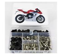 Motorcycle Complete Full Fairing Bolts Kit Cowling Bolt Bodywork Side Covering Screws Nuts Fit For MV For AGUSTA For F3 2013-2019
