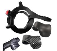 Motorcycle Cruise Control Throttle Clamp - Construction | 3 Piece Set Throttle Lock Grip Assist Speed Stabilizer | For Urban Riding Trail Road Commuting Training Outdoor Adventure Touring Use