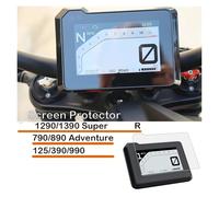 Motorcycle Dashboard Screen Protector Compatible With 1290/1390 Super Duke R 790 890 ADV Compatible with 390 DUKE Cluster Anti-Scratch Protective Film(1 set)