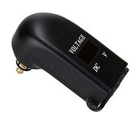 Motorcycle Dual USB Charger Charging Adapter w/ Digital Voltmeter Fit for BMW