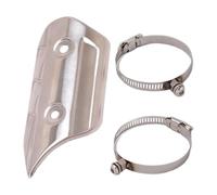 Motorcycle Exhaust Heat Shield - Touchable Anti Hot Protector Pipe Guard, High Temperature Resistant Exhaust Cover, DurableHeat Blocking Safety Accessory, Riding Protection Solution For Outdoor
