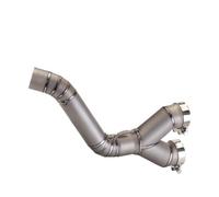 Motorcycle Exhaust Modified Titanium Alloy Middle Link Pipe Escape Connect Muffler For BMW For S1000RR 2010-2014 S1000r 2014-2016