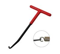 Motorcycle Exhaust Spring Hook, T Shaped Handle Puller Tool with Rubber Coating for Motorcycle Vehicle Springs Removal