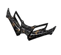 Motorcycle Fairing Winglets, Stylish Airflow Control, Aerodynamic Side for Scratch Resistant Coating, Motorbike Exterior Accessory, Urban Riding Street Handling Improvement
