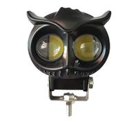 Motorcycle Fog Lights, Owl Headlight, Adjustable Auxiliary Bulb Design, Waterproof Flashlight Build, Lighting Accessory for Car, Truck, Tractor, Vehicle, Rider, Urban Use, 4.33x2.36x2.36 inches