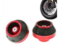 Motorcycle Frame Sliders | Aluminum Wheel Crash Slider Crash Pad | Crash Pad 2 Pieces Crash Accessories for Motorcycles Moped Scooters