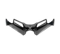 Motorcycle Front Fairing Winglet Aerodynamic Wing Cover Trim Spoiler Winglet Body Work Fairing Compatible With Nmax125 Nmax155(Black)