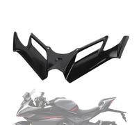 Motorcycle Front Fairing Winglets - Aerodynamic Side Wings for Enhanced Stability, Reduced Drag with Protective Function, Shark Fin Design for Bike Modification, Easy Install Kit, 7x3x1.5 inches