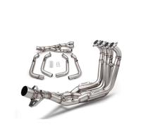 Motorcycle Front Link Pipe For BMW For S1000XR 2020-2026,Pratico | Motorcycle Front Link Pipe Slip On Muffler Exhaust Stainless Steel