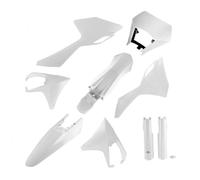 Motorcycle Full Fairing Kit Plastic For GAS EC 125 250 250F 300 300GP 350F 450F 500F ES 350 500 Black Red White(WHITE)