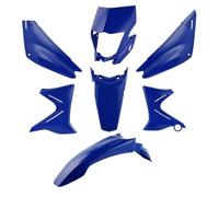 Motorcycle Full Fairing Plastic Set For Yahama XTZ 125 XTZ125 Kits Fairings Body Kit(Blue)