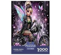 Motorcycle Girl 1000 Pezzi Puzzle Classici Per Adulti E Bambini Da 14 Anni E Più Giochi Rilassamento E Intelligence Sfida Impossibile - Regalo Per Amore E Amico 38x26cm/1000pcs