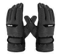 Motorcycle Gloves, Winter Gloves, Thermal Protection Touchscreen Compatible Full Coverage Adjustable Fit Quick Drying All Season Comfort Focused, Hand Gear for Cold, Weather, Biker