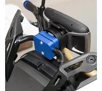 Motorcycle GPS Mount - 12-16mm Handlebar Bracket, Navigation Holder Clamp, Anti Vibration Support, Rustproof Alloy Stability Mounting System | Reliable Navigation Accessory For Motorbike Riding Trips