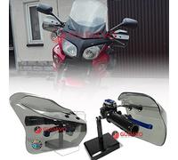 Motorcycle Hand Guards Windshield Deflectors 1 Pair Adjustable Handguards Wind Cold Protectors 8mm 10mm Mounting Hole Wind Guards comaptible with Harley Davidson Ducati Monster Yamaha Suzuki Honda