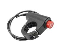 Motorcycle Handlebar Button, Headlight Urgent Light Controller, On Off with Sturdy Housing, Hazard Warning Light Button, Handlebar Control with Compact Design, Motorcycle Accessory for Bikes