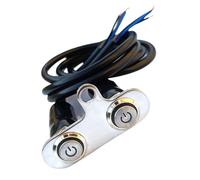 Motorcycle Handlebar Button, Spotlight Taillight Switch, 0,79 x 1,97 in Multifunctional Control Accessory, Waterproof Design, Replacement Part for Adults, Professionals