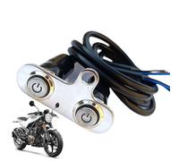 Motorcycle Handlebar Button, Spotlight Taillight Switch, 0,79 x 1,97 in Multifunctional Control Accessory, Waterproof Design, Replacement Part for Adults, Professionals