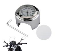 Motorcycle Handlebar Clock | Aluminum Alloy Waterproof Accurate Handlebar Clocks - Glow in The Dark, Anti-Slip, Shockproof, Fit 22-25.4mm Handle -bar Bicycles and Atvs