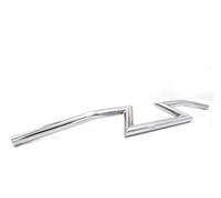Motorcycle Handlebar Drag Bar 7/8" 22mm Z Model Front Handlebar | for harley Sportster XL 883/1200 for Chopper/Cruiser for 1 inch 25 mm size for prince model(25 mm Chrome)