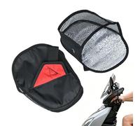 Motorcycle Handlebar Muffs - Breathable Mesh | 3D Waterproof, For Scooter | Heat-Insulating Aluminum Film Lining, Ventilated Design, 3D Ergonomic Shape, Perfect for Long Distance Riding