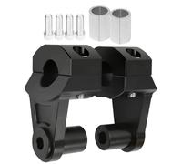 Motorcycle Handlebar Risers, Ergonomic Mount Clamp Improved Postures and Comfort, Lightweight Upgrade for Adventure Touring, Off-Roads Trails, Atv Handling, Long Winter Rides