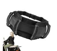 Motorcycle Harness For Kids - Oxford Cloth 40x15cm Adjustable Strap | Rear Seat Grip Handle Safety Belt | Passenger Support Harness For ATV Snowmobile Commuting And Weekend Riding Use