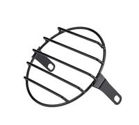 Motorcycle Headlight Protector Per Ducati Per Chopper Per Cafe Per Racer 7 Pollici Moto Universale Vintage Protezione Faro Retro Grill Luce Coperchio Della Lampada(D)