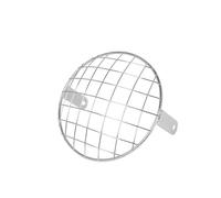 Motorcycle Headlight Protector Per Ducati Per Chopper Per Cafe Per Racer 7 Pollici Moto Universale Vintage Protezione Faro Retro Grill Luce Coperchio Della Lampada(A)
