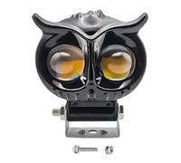 Motorcycle Headlight, Super Bright LED Driving Fog Lights, Waterproof Spotlights and Flashlights for Tractor, Adventure Bike, SUV, Automotive Use, Camping, Night Riding, and Highway Travel