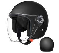 Motorcycle Helmet - Bike Motocross - Riding Lens Helmets - Lightweight Abs Certified Headgear with Inner Padding 65cm Fit Stylish Design for Teens and Adults | for Commuting Electric Motorbike
