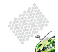 Motorcycle Helmet Decal - 7.87x5.71 Inches Reflective Stickers | Reflective Stickers for Helmets | Waterproof Motorcycle Helmets Decals Reflectives | Motorcycles Helmet Sticker Reflector Sticker