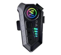 Motorcycle Helmet Headset - Motorbike Audio System, High Battery Wireless Speaker Unit, Intelligent Noise Reduction Riding Gear | Clear Sound Intercom Solution for Touring Commuting Adventure Use