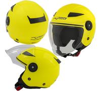 Casco Jet Scooter Moto Quad Omologato ECE 22 Visiera Sonicmoto