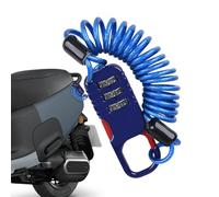 Motorcycle Helmet Lock - 3 Digit Combination Security, Anti-Theft Protection, Compact Metal Body, Weather Resistant | Safekeeping, Daily Riding, Street Parking, Travel Convenience, Rider Gear Safety