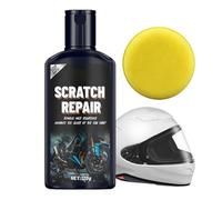 Motorcycle Helmet Scratch Repair Paste - 120g Restoration Paste With Sponge