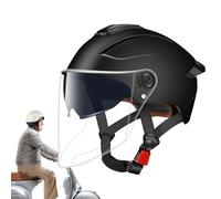 Motorcycle Helmets, Half Shell Headgear, Double Visor Design, Breathable Protective Build, Riding Safety Gear, Ideal for Men, Women, Motorbike, Scooter, Sportbike, Racing Use
