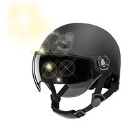 Motorcycle Helmets - Head Protection With Sun Visor | Open Face Adult Helmets, Quick Release Suitable For Women, Men, Family, Friends, Coworkers, Hobbyists