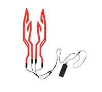 Motorcycle Helmets Light, 380x35 mm Helmet Lighs Strip LED, with 3 Modes | Night Riding Signal Helmet,Light Sticker for Motorcycle, Bike Helmets Accessories