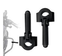 Motorcycle Highway Pegs for 1.25" Crash Bar Footrest Pedal-CNC Aluminum Foldable FootPegs 22mm-32mm 7/8-1.25 Inch Crash Bar